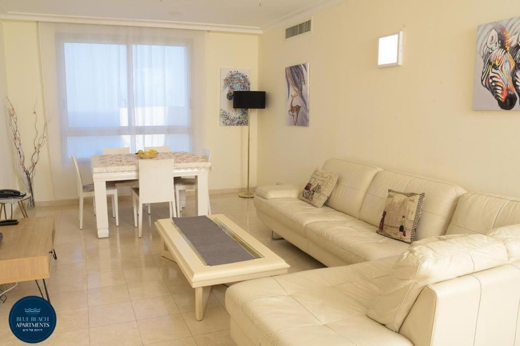Haifa Almog Tower- "Blue Reef" Suite On The Sea Exterior foto