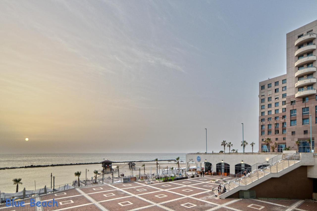 Haifa Almog Tower- "Blue Reef" Suite On The Sea Exterior foto