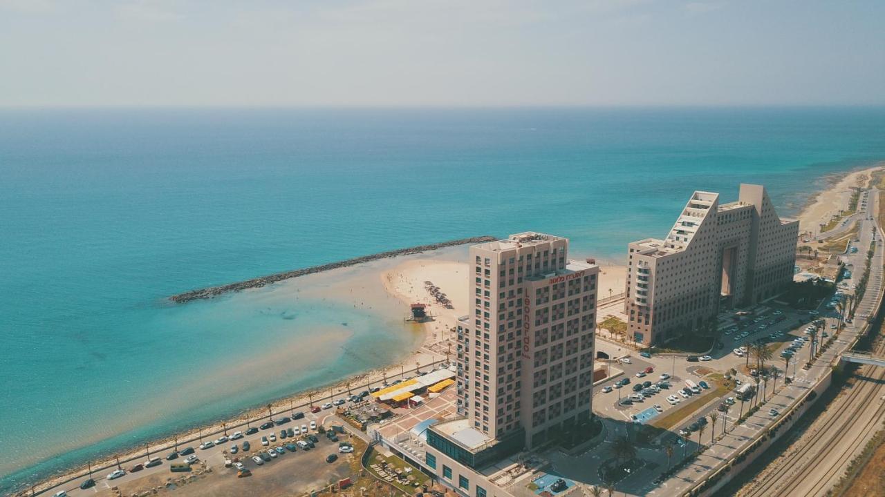 Haifa Almog Tower- "Blue Reef" Suite On The Sea Exterior foto