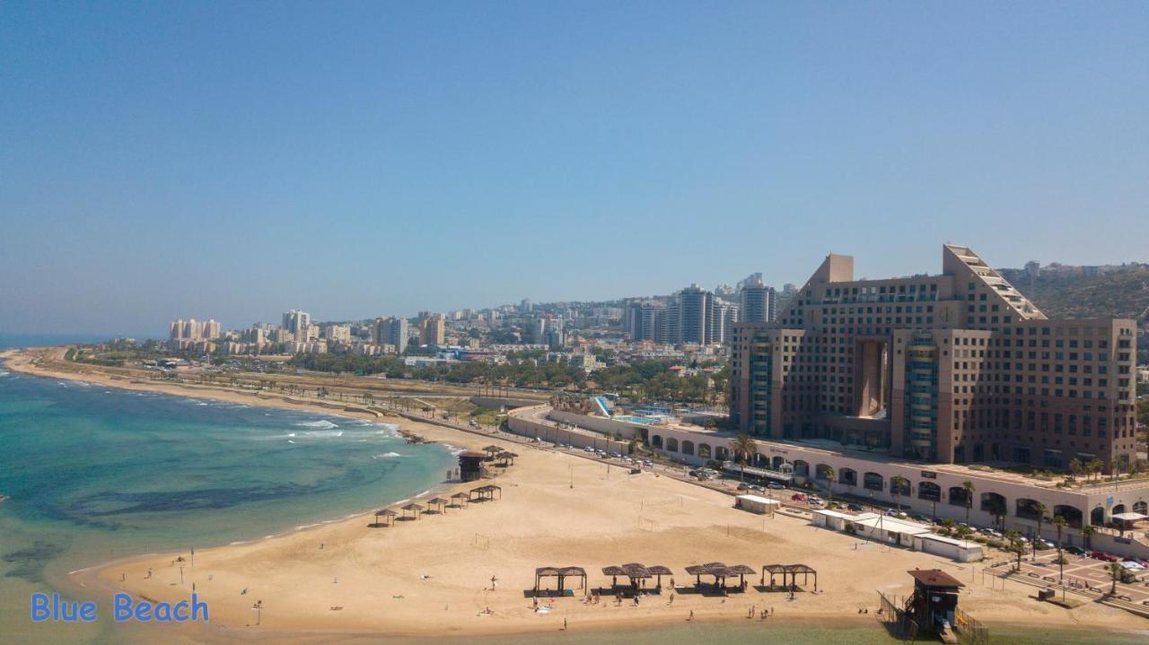 Haifa Almog Tower- "Blue Reef" Suite On The Sea Exterior foto